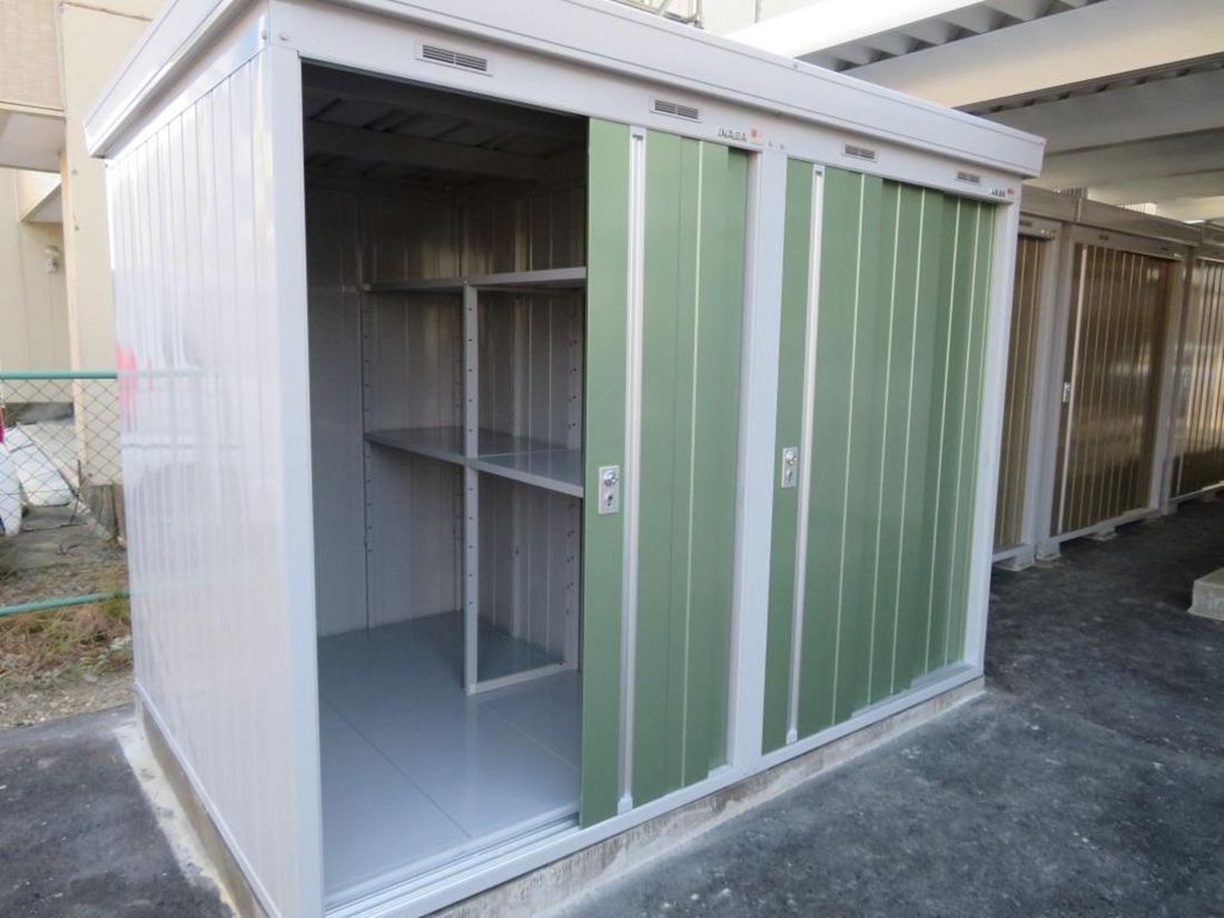 実際にご利用いただく収納庫の外観